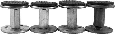 Universal shower tray foot