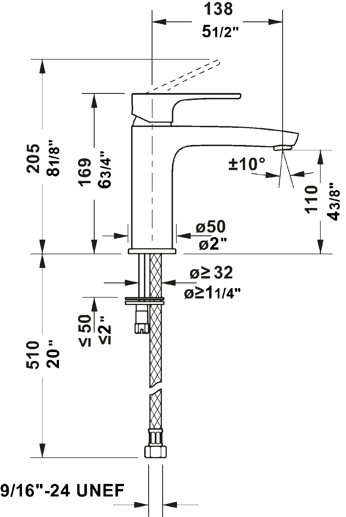 B.1 Bathroom Sink Faucet M