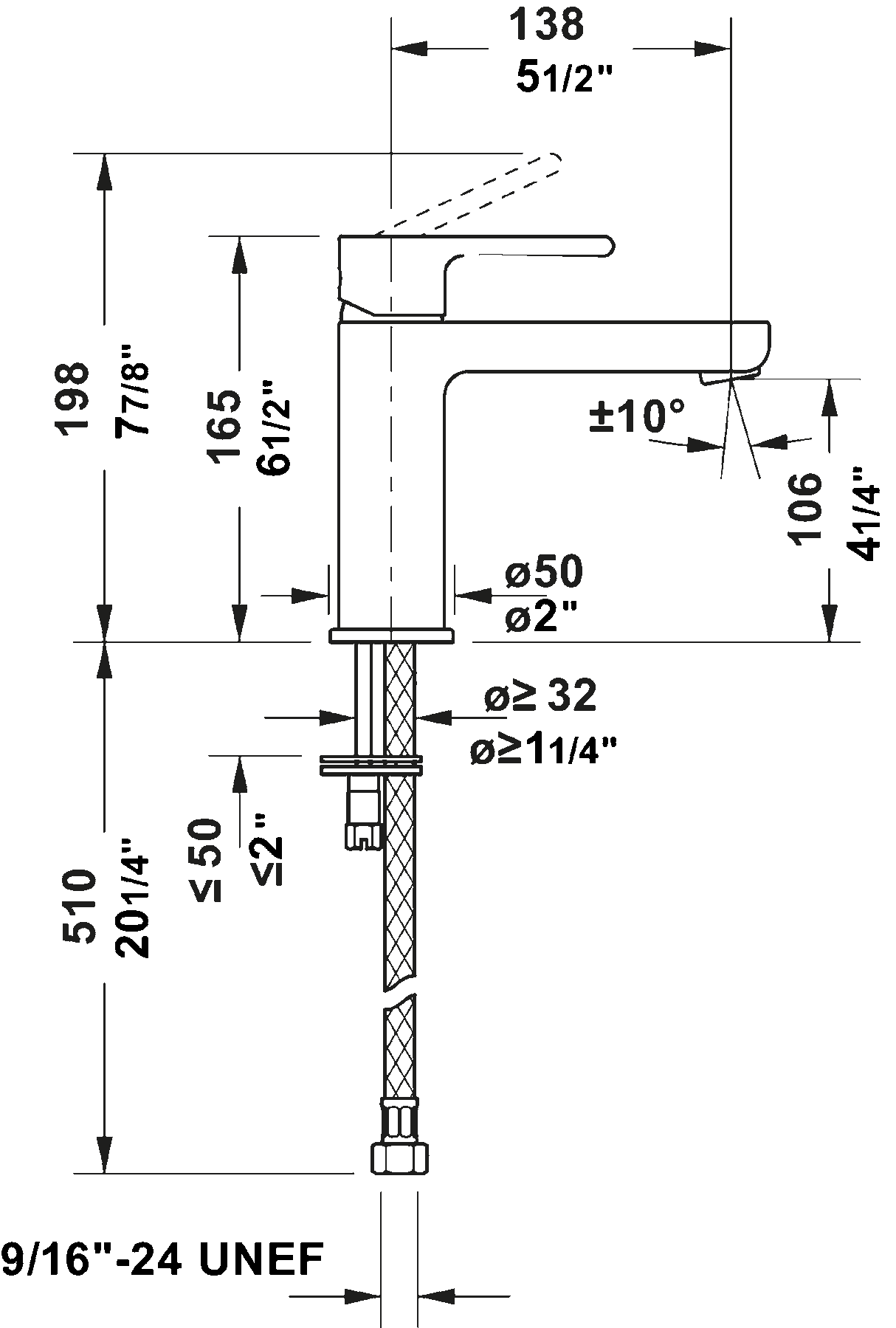 B.2 Bathroom Sink Faucet M