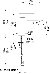 B.2 Bathroom Sink Faucet M