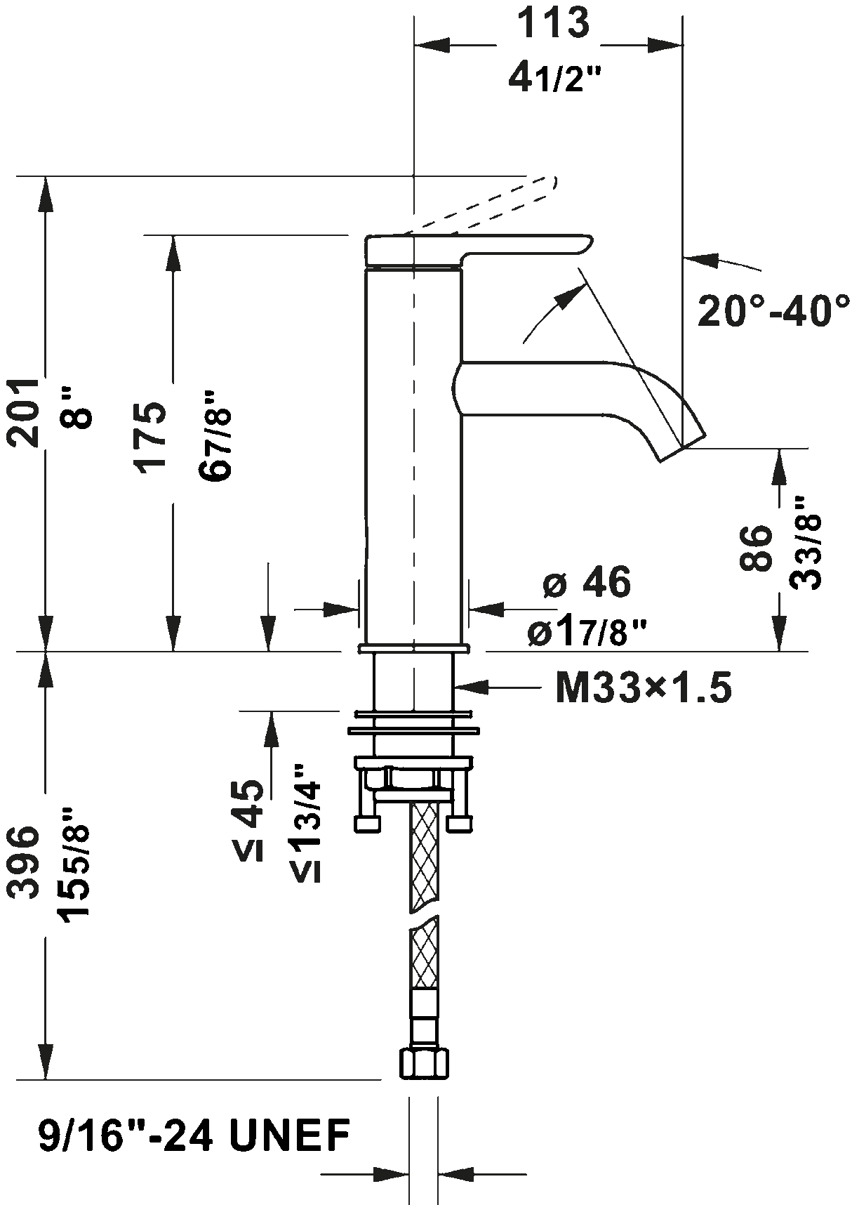 C.1 Bathroom Sink Faucet M