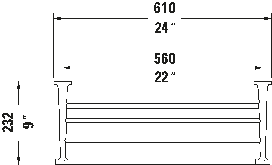 Starck T Towel Rack