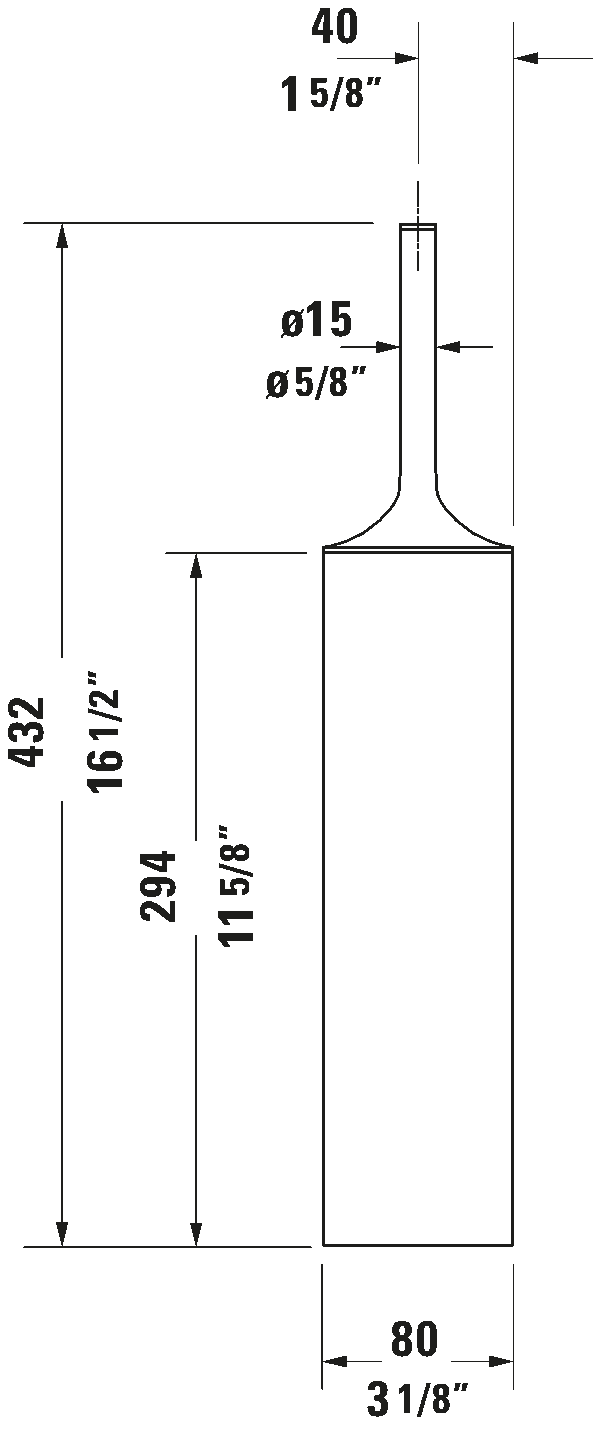 Starck T Toilet Brush