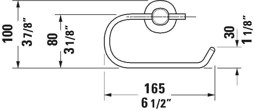 D-Code Toilet Paper Holder