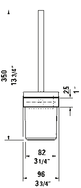 Karree Toilet Brush