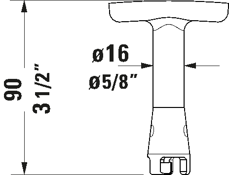 Universal inspection key