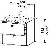 Brioso Vanity Cabinet