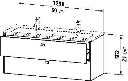 Brioso Vanity Cabinet