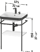Happy D.2 Plus c-bonded Console Sink
