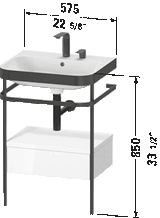 Happy D.2 Plus c-bonded Console Sink