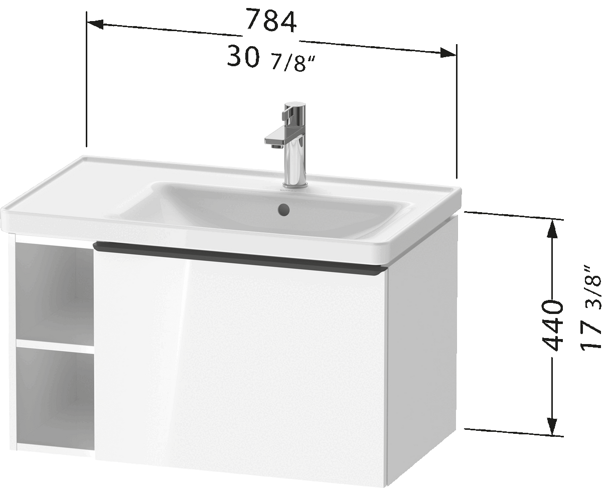 D-Neo Vanity Cabinet