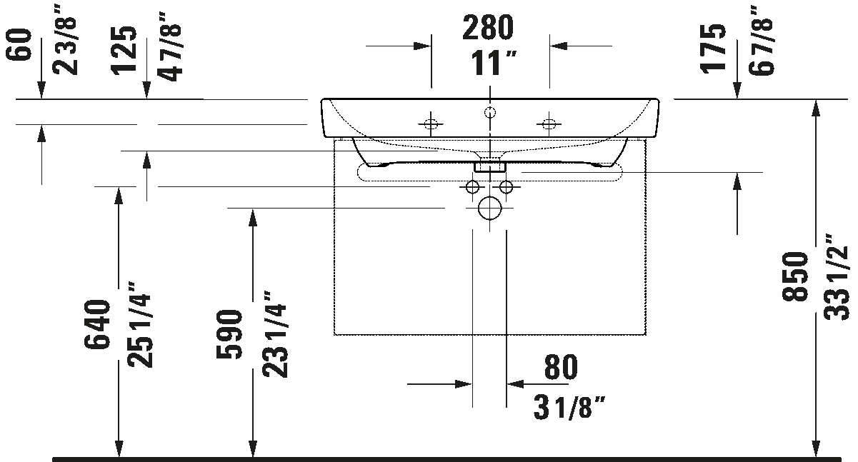 Duravit No.1 Vanity Cabinet