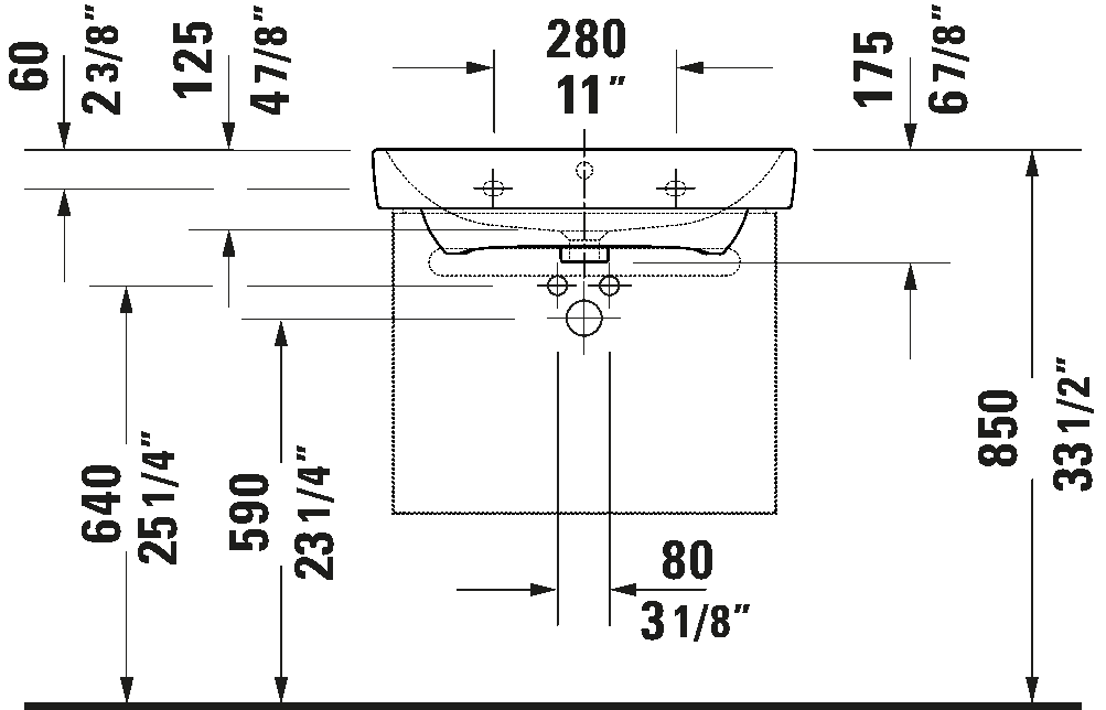 Duravit No.1 Vanity Cabinet