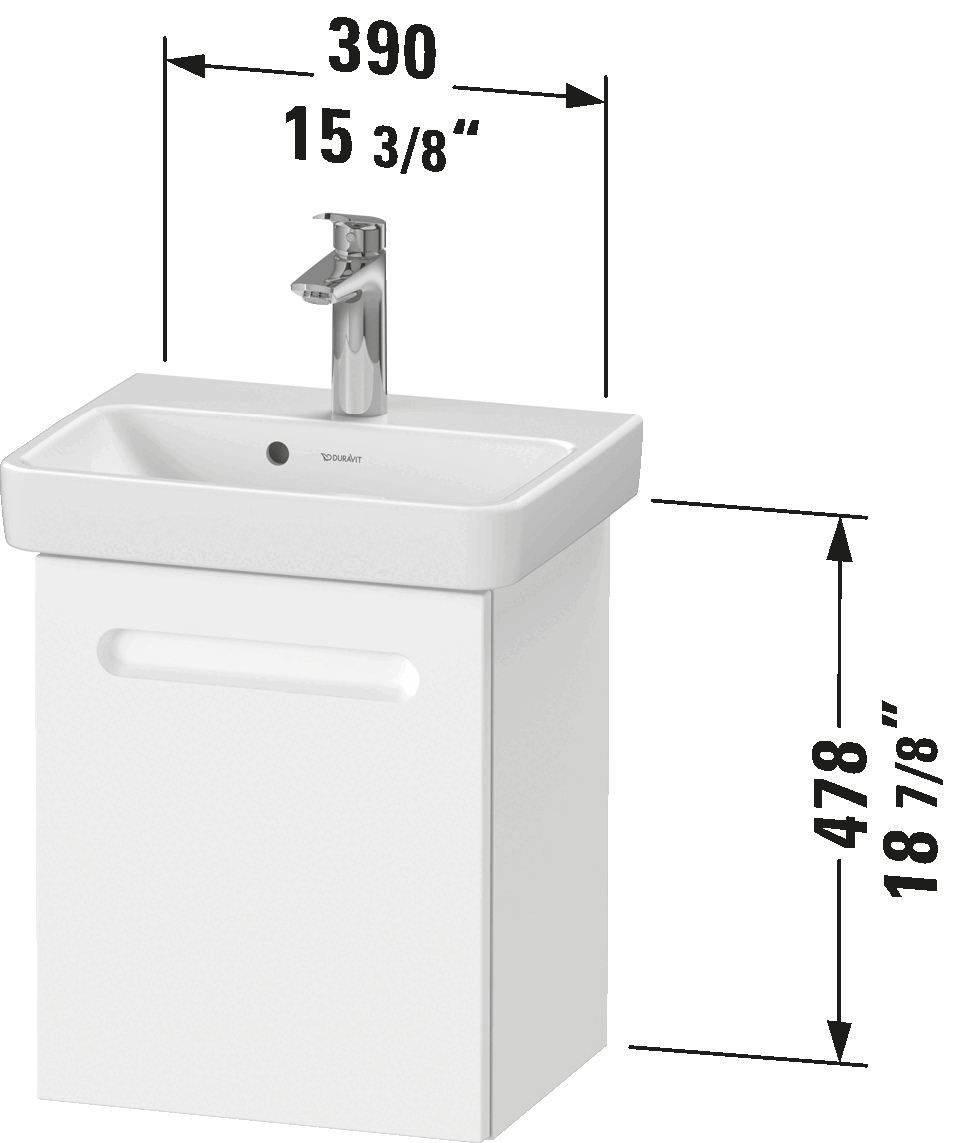 Duravit No.1 Vanity Cabinet