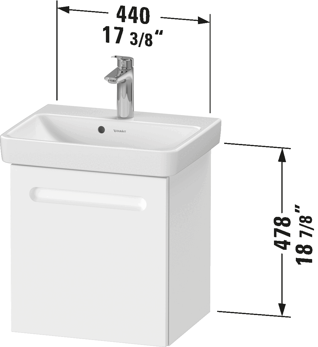 Duravit No.1 Vanity Cabinet