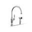 Artifacts® Single-handle kitchen sink faucet with two-function sprayhead