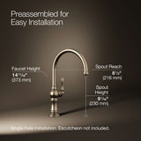 Artifacts® Single-handle kitchen sink faucet