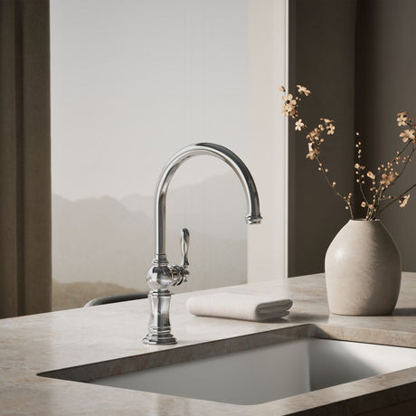 Artifacts® Single-handle kitchen sink faucet