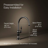 Artifacts® Single-handle kitchen sink faucet