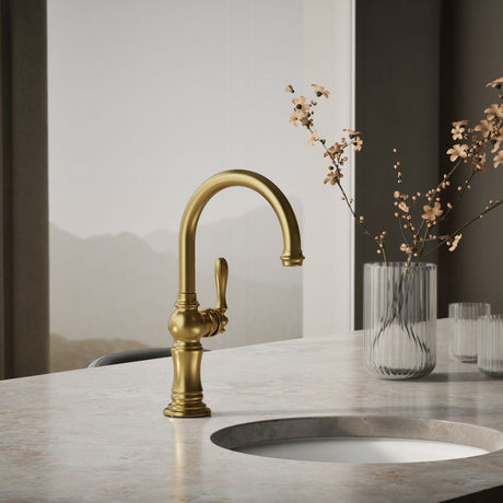 Artifacts® Single-handle kitchen sink faucet