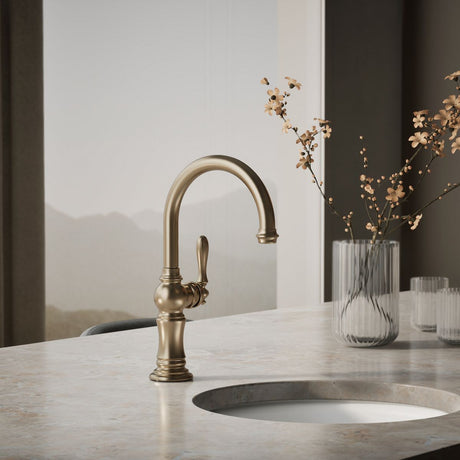 Artifacts® Single-handle kitchen sink faucet