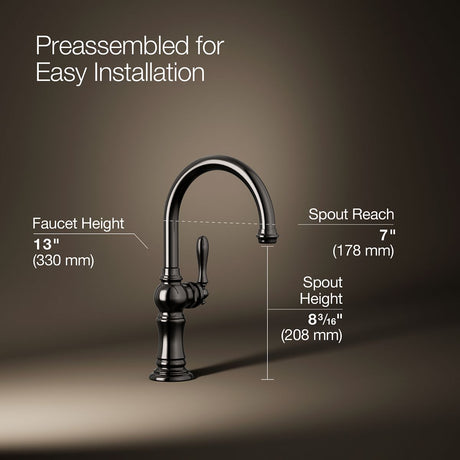 Artifacts® Single-handle kitchen sink faucet