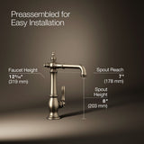 Artifacts® Single-handle bar sink faucet