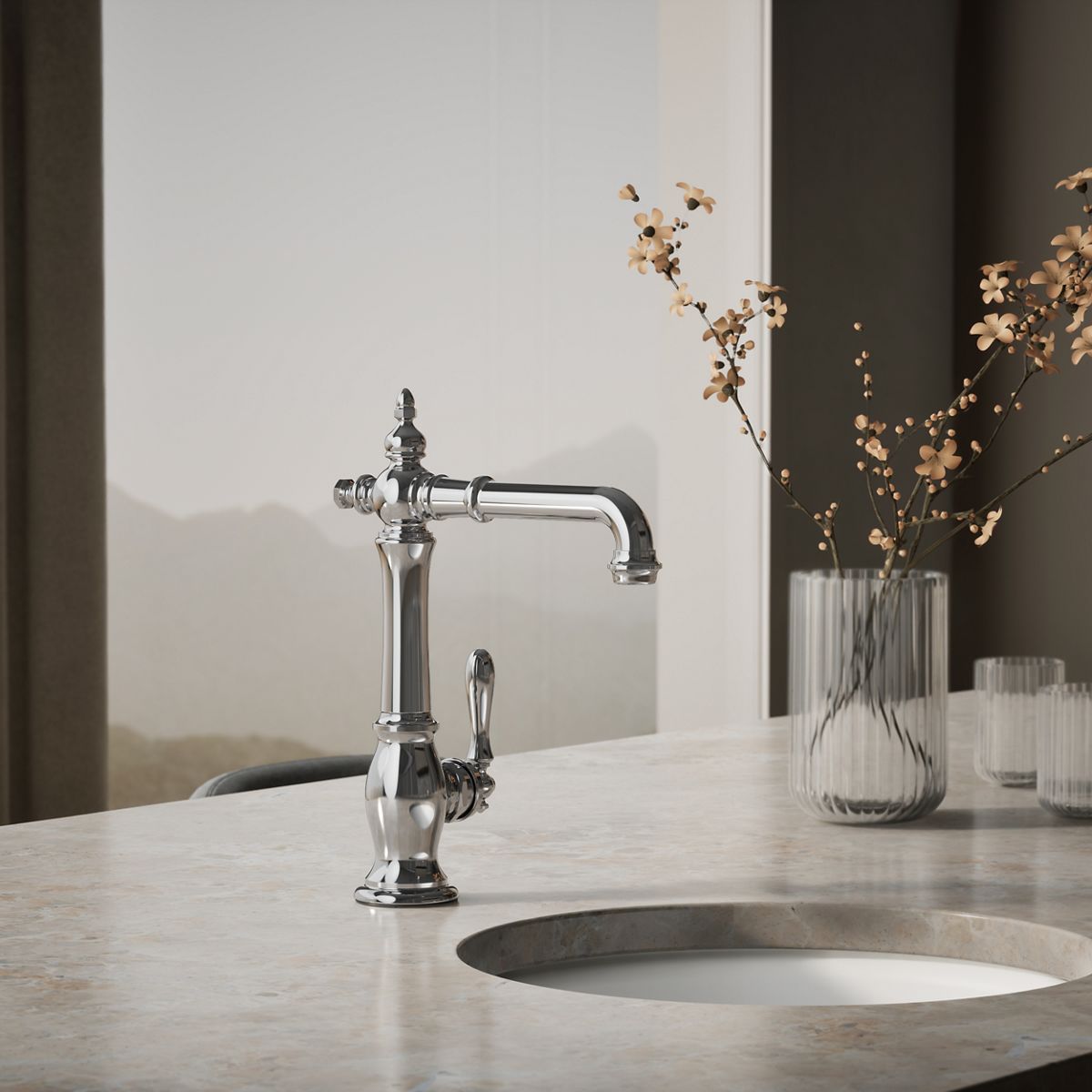 Artifacts® Single-handle bar sink faucet
