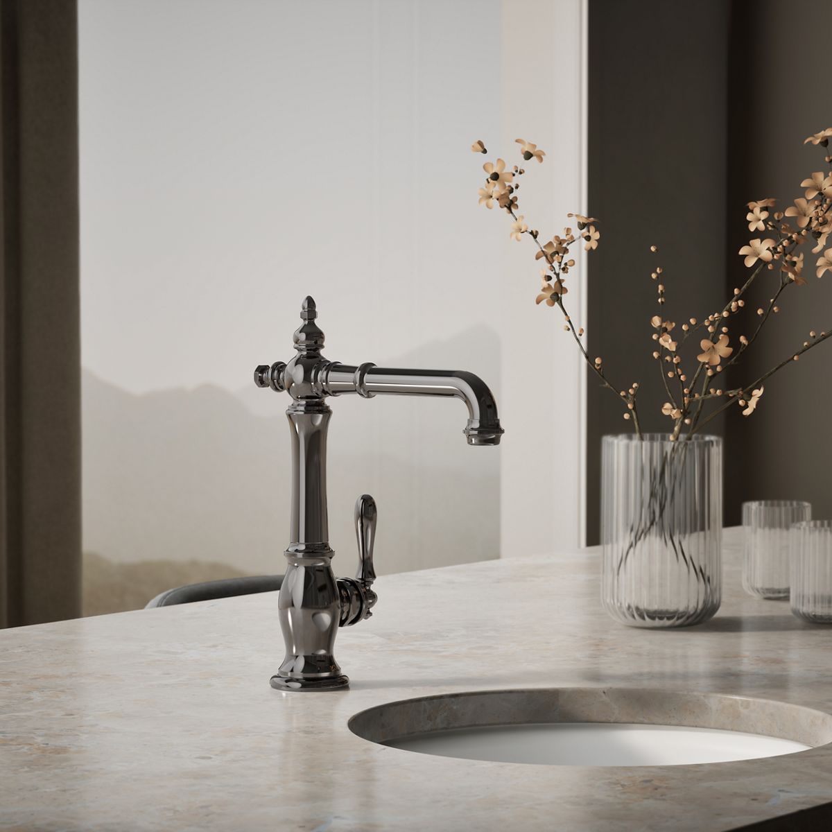 Artifacts® Single-handle bar sink faucet