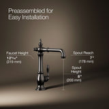 Artifacts® Single-handle bar sink faucet