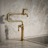 Artifacts® Deck-mount pot filler
