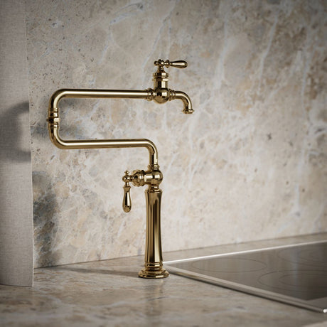 Artifacts® Deck-mount pot filler