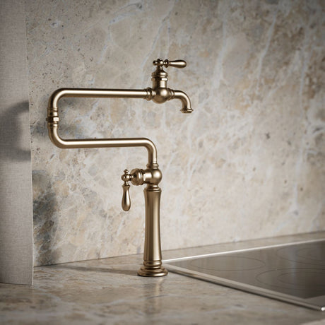 Artifacts® Deck-mount pot filler