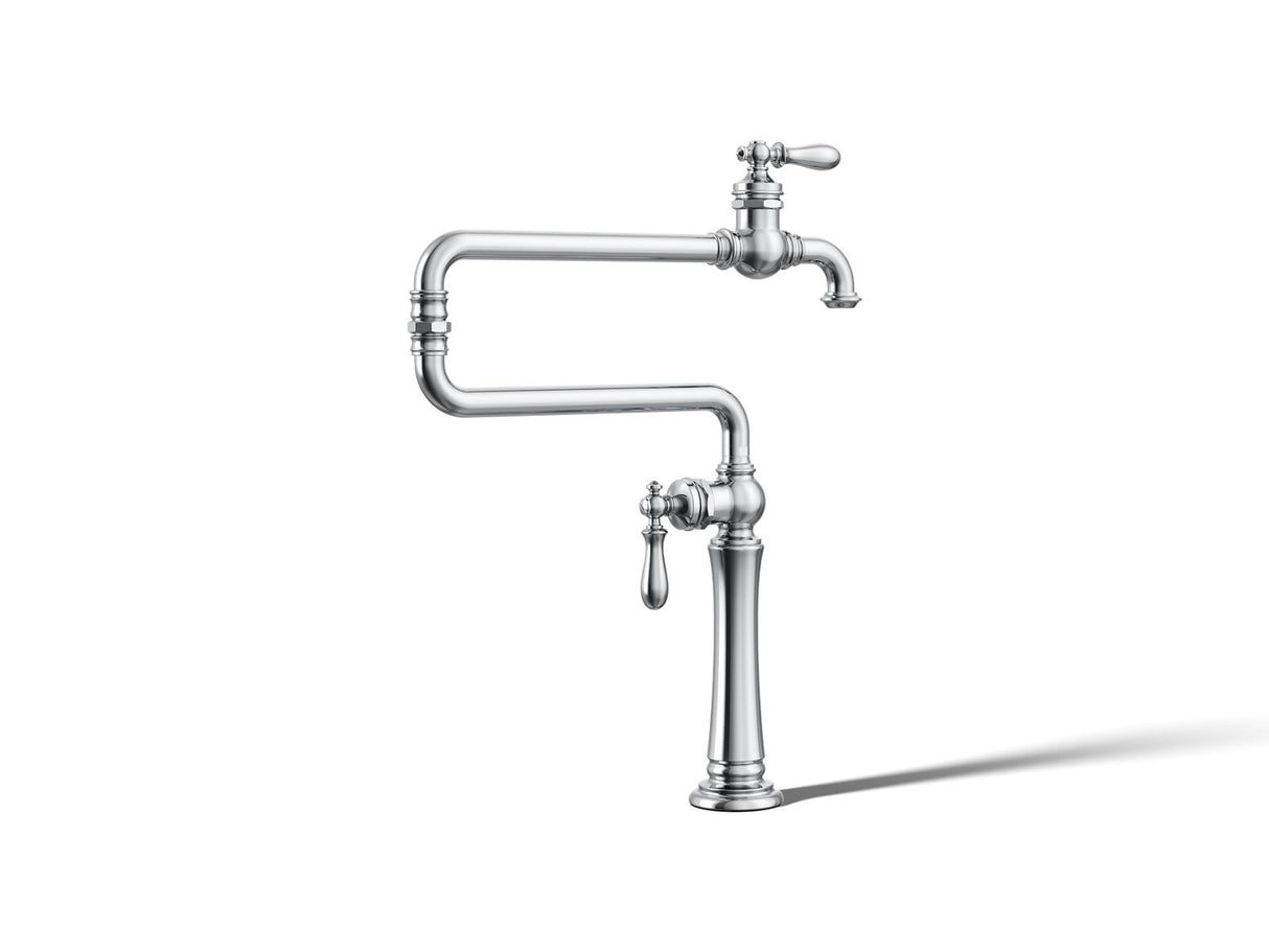 Artifacts® Deck-mount pot filler