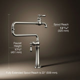 Artifacts® Deck-mount pot filler