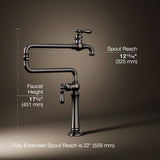 Artifacts® Deck-mount pot filler