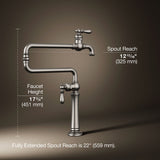 Artifacts® Deck-mount pot filler