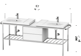 Aurena Metal console and drawer