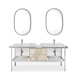 Aurena Metal console and drawer