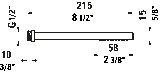 Handshower 1jet