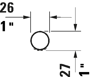 Handshower 1jet