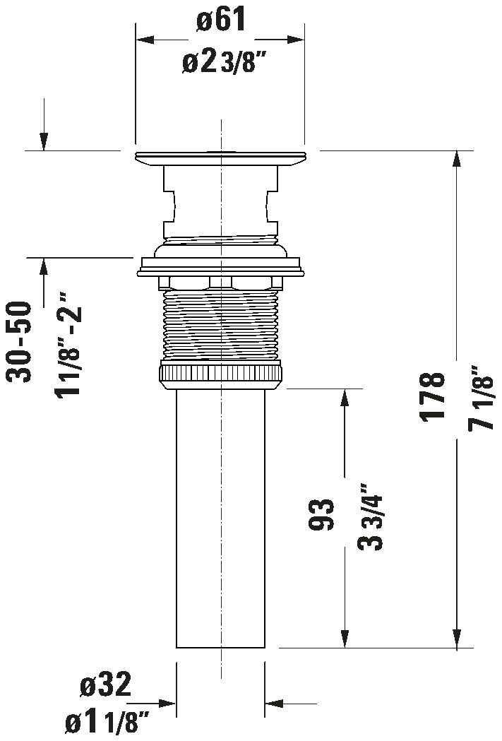 Universal Sink Drain