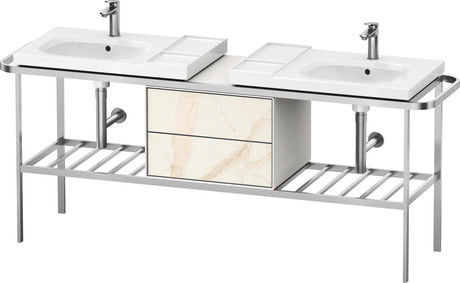 Aurena Metal console and drawer