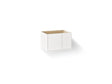 Jute® 30" wall-hung bathroom vanity cabinet