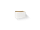 Jute® 30" wall-hung bathroom vanity cabinet