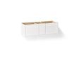 Jute® 60" wall-hung bathroom vanity cabinet
