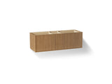 Jute® 60" wall-hung bathroom vanity cabinet