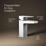 Honesty® Single-handle bathroom sink faucet, 0.5 gpm