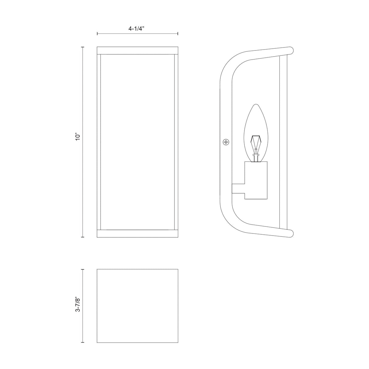 Alora Abbott 10-in Wall/Vanity Light