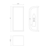 Alora Abbott 10-in Wall/Vanity Light